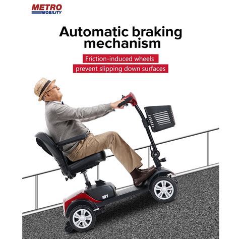 Buy BTMWAY Mobility Scooter, 4 Wheels Electric Scooter for Seniors ...