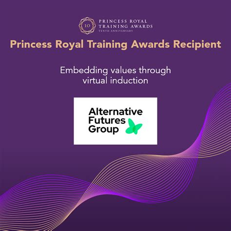 Alternative Futures Group awarded Princess Royal Training Award for ...