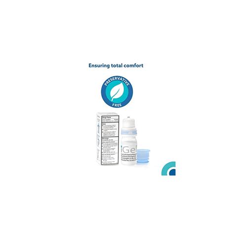 Buy iGel® Moisturizing Eye Drops for Dry Itchy Eyes | Artificial Tears ...