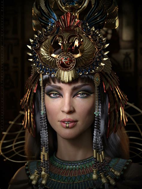 ArtStation - Cleopatra, Alexander Beim Tattoo Cleopatra, Cleopatra Art ...
