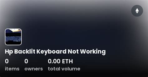 Image result for HP Backlit Keyboard Not Working