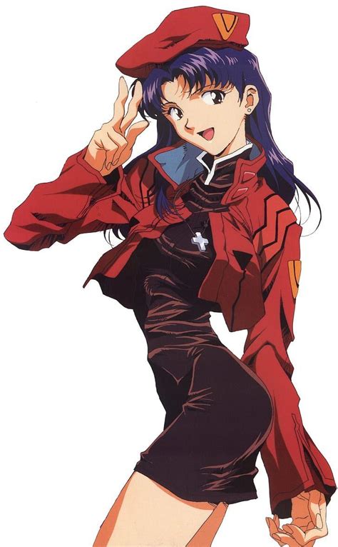 Misato Katsuragi (Neon Genesis Evangelion). | Personajes de evangelion ...