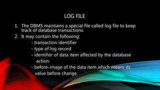 Image result for System.log In Dbms
