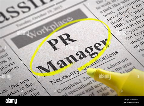 Image result for PR Manager