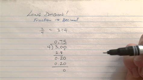 Image result for Convert to a Decimal Using Long Division