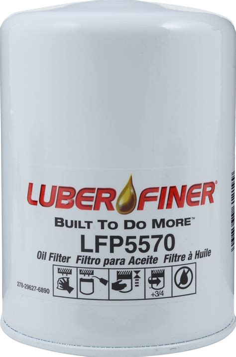 Luber-finer Luberfiner LFP5570 Heavy Duty Engine Oil Filter Fits Select ...