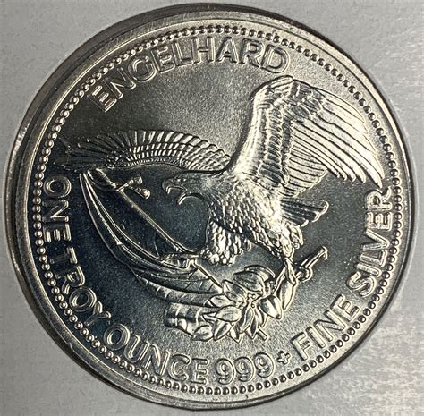 1985 Engelhard Prospector, 1oz Silver Round - For Sale, Buy Now Online ...