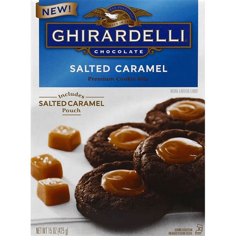 Ghirardelli Cookie Mix, Premium, Salted Caramel (15 oz) Delivery or ...