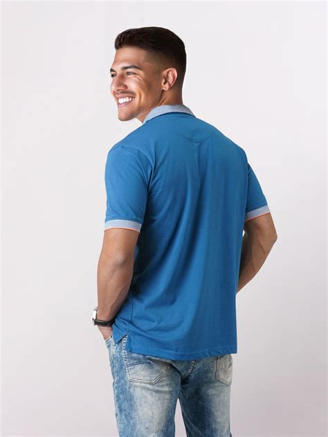 Park Avenue Men Blue Slim Fit Solid T-Shirt – MyRaymond