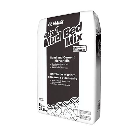 Mapei, 4 to 1 Mud Bed Mix — SURFACES INC.