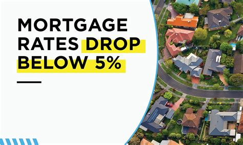 Mortgage rates fall below 5% — for the first time since April - Seattle ...