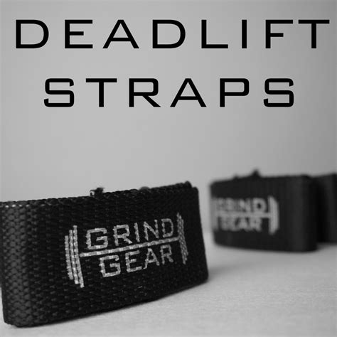 Deadlift Straps (aka. Multipurpose Straps) – Grind Gear