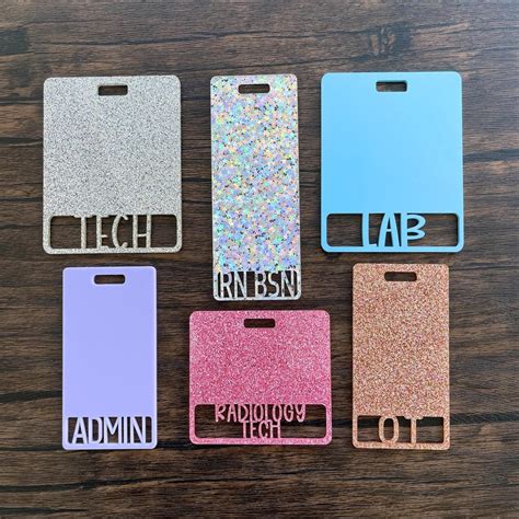 Personalized Badge Buddy, RN Badge Buddy, Custom Nurse ID Holder ...