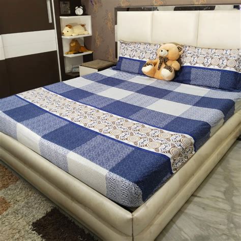 Glace Cotton All Round Elastic Fitted Bedsheet – Loomsmith