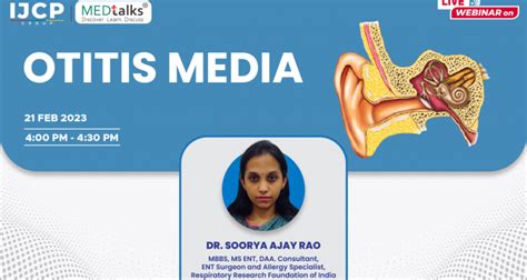 Otitis Media- Learn about management of Otitis Media with Dr. Soorya ...