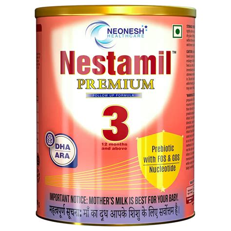 Buy Nestamil Stage-3 Infant Formula Powder, 400 gm Tin | 19 Minutes ...