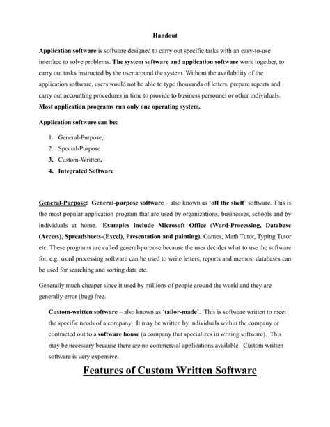 Basic Application Software 的图像结果