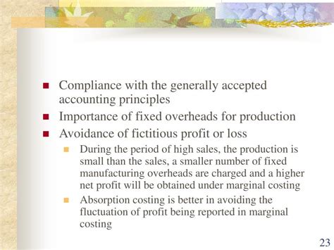 Image result for Absorption V Marginal Coting