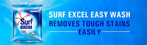 Surf Excel Easy Wash Detergent Powder, Superfine Powder That Dissolves ...