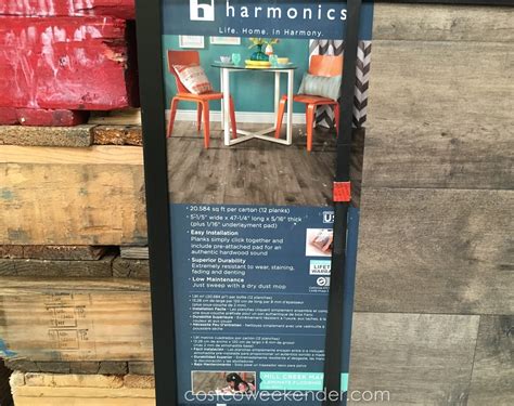 Harmonics Unilin Mill Creek Maple Laminate Flooring | Costco Weekender