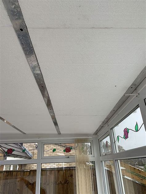 Image result for How to Install Ceiling Cladding in a Conservatory
