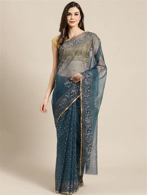 Hand Painted Sarees – Kalakari India