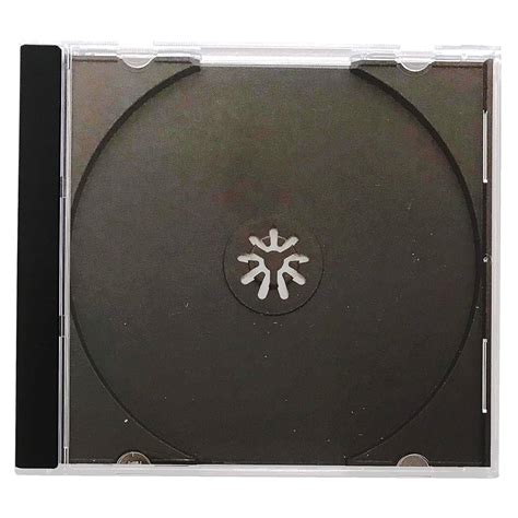 Standard CD Storage Cases 50 Pack - Premium Standard Black CD Jewel ...
