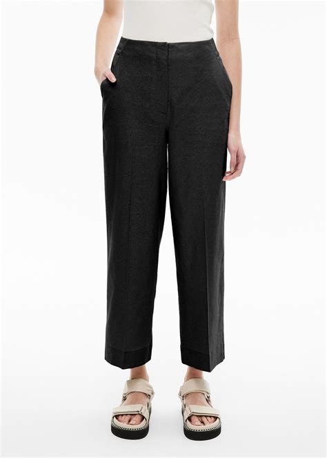 Linen Crop Pant | Woolworths.co.za
