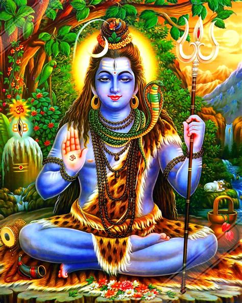 Hindu Worship Shiva God Goddess Shiva Parvati In Hi Res Stock