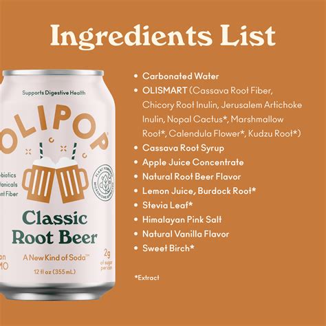 OLIPOP Prebiotic Soda, Classic Root Beer, 12 fl oz (36 Pack) | eBay