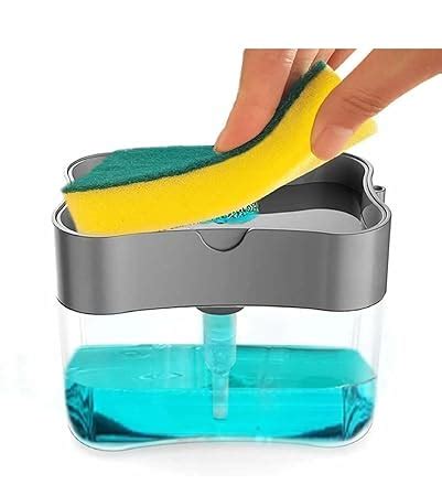Valtoco 2 in 1 Soap Dispenser for Bathroom Accessories Dishwasher ...