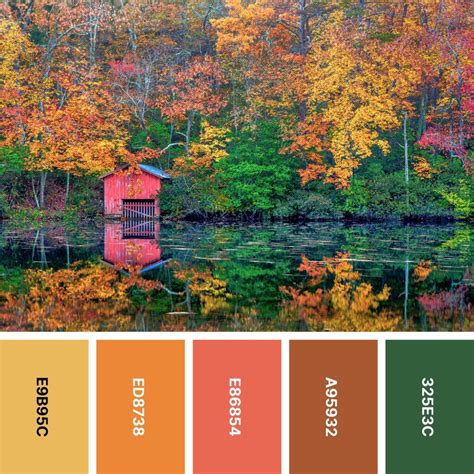 30 fall color palettes for earthy designs – Artofit