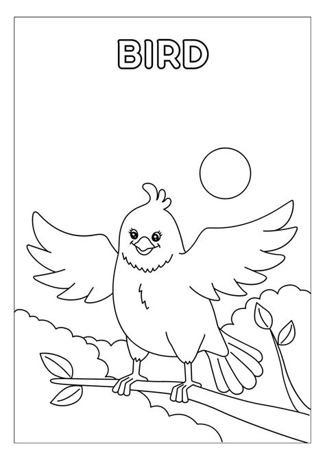 40 Free Printable Bird Coloring Pages - Printaboles