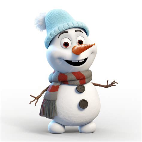 Premium Photo | Frosty's Playful Adventures An Enchanting Tale of a ...