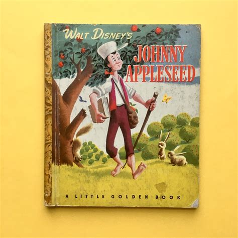 Walt Disney’s Johnny Appleseed, C, Vintage Little Golden Book, 1949 ...
