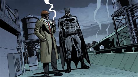 DC Comics: Batman & Commissioner James Gordon — HD Comic Wallpaper
