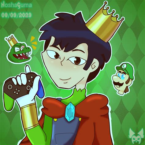 "He's the King of Skill and he K Rules!" by HoshaGuma on Newgrounds