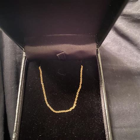XIV Karats Beverly Hills plain 14K solid gold chain.... - Depop