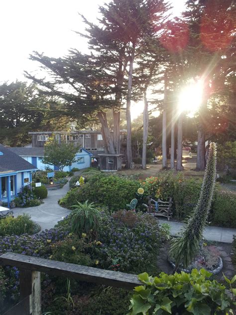 sunrise from my landing at the Mendocino Arts Center | Places to see ...