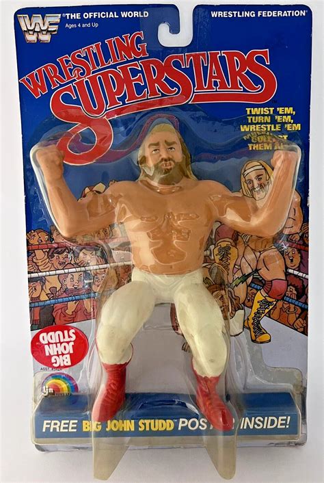 1985 WWF LJN Wrestling Superstars Series 1 Big John Studd – Wrestling ...