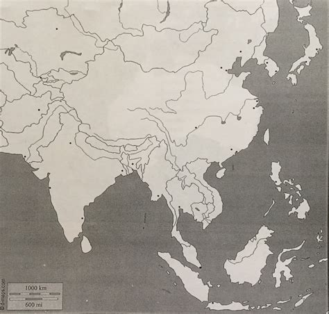 Image result for Asia Map Test