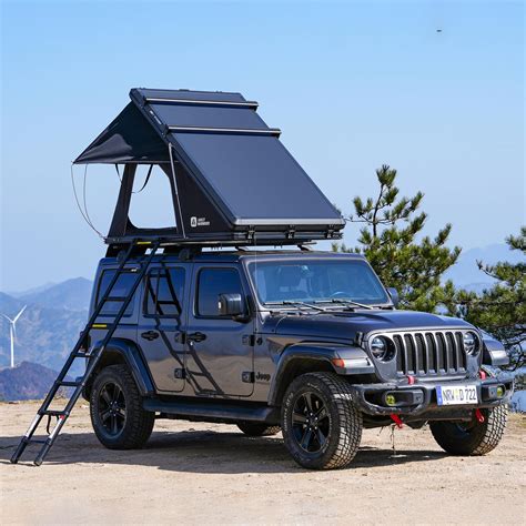 Rooftop Tent Hard Shell, Arctwonder Roof Top Tent Hardshell for SUV Van Jeep Truck car Tent ...