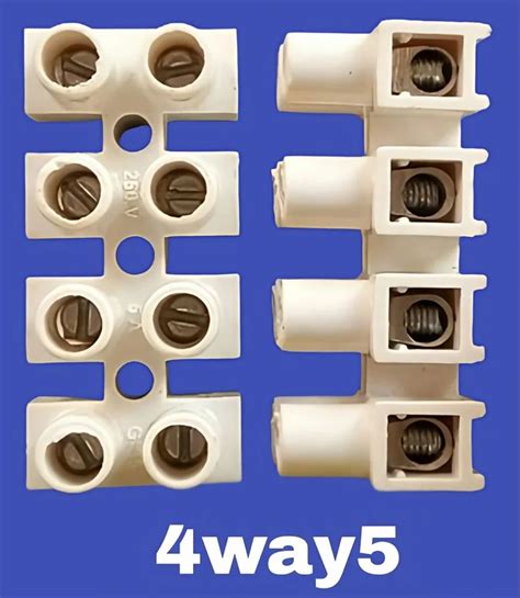 Electrical Wiring Connectors, Terminal Blocks - Looping Connectors 3 Way (lilo connector ...