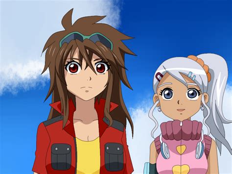 Bakugan Battle Brawlers - Fem Dan y Julie by Tauros-san on DeviantArt