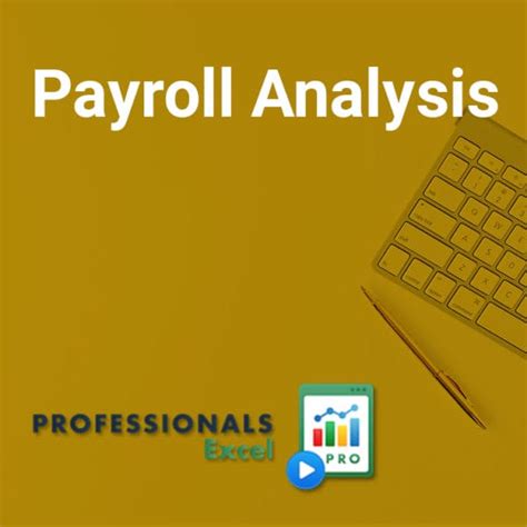 Image result for Payroll Analysis Example