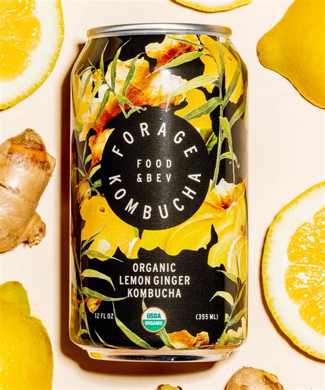 Buy Lemon Ginger Kombucha – foragekombucha