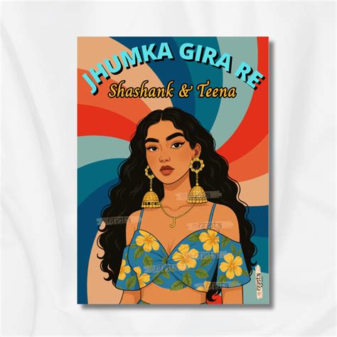 What Jhumka Cards for wedding return gift – Nyota.shop