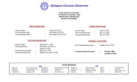 Admission Graduate School – PCU Manila
