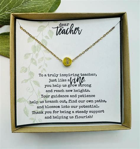Unique Teacher Gift, Appreciation Gift for Teachers, Christmas Gift for ...