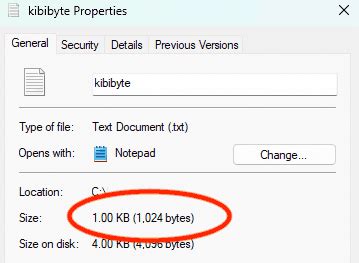 Image result for Kilobyte File Size
